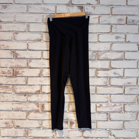Aerie offline black cross over Leggings - large - Picture 2 of 5
